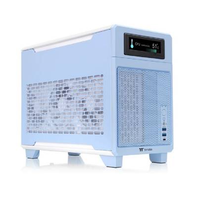 THERMALTAKE GABINETE TR100 MINI TOWER BLUE CA-11A-00SFNN-00