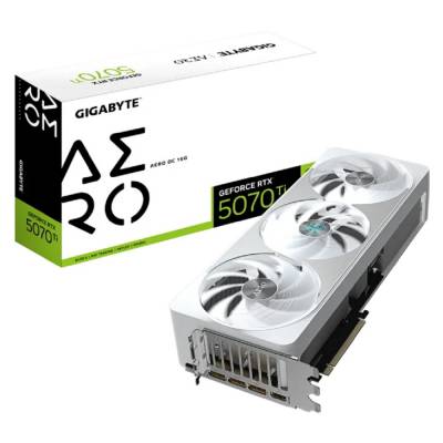 GIGABYTE GEFORCE RTX 5070 Ti GV-N507TAERO OC-16GD