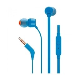 AURICULAR JBL T110 AZUL CONECTOR DE 3.5 MM