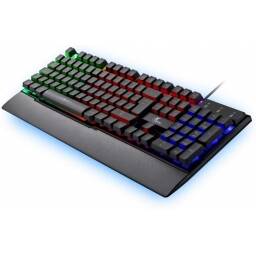 Teclado para Gaming Xtech XTK-510S - Español - Iluminación LED Multi-color con efectos de luz - Conexión USB inmediata -
