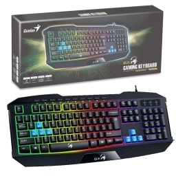 Teclado Genius Scorpion K215 gamer retroiluminado español usb