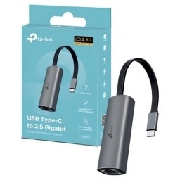 ADAPTADOR USB C A RJ45 10/100/1000 TP-LINK UE302C 2.5GBPS