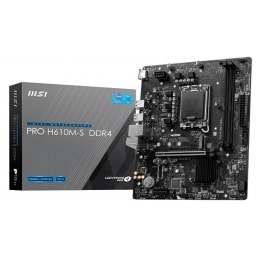 MOTHERBOARD MSI H610M-S DDR4 PRO (SOLO HDMI) (1700)