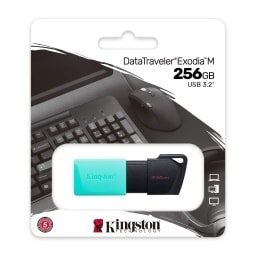 PENDRIVE 256GB KINGSTON USB 3.2 EXODIA