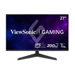 ViewSonic - LED-backlit LCD monitor - 27" - 1920 x 1080 - IPS - HDMI / DisplayPort - Black