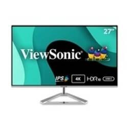 ViewSonic - LED-backlit LCD monitor - 27" - 3840 x 2160 - IPS - DisplayPort / HDMI / USB-C - Silver