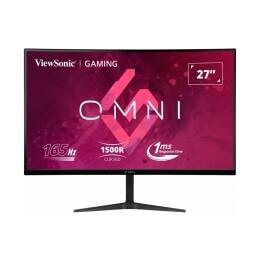 ViewSonic VX2718-2KPC-MHD - LED-backlit LCD monitor - Curved Screen - 27" - 2560 x 1440 - VA - HDMI / DisplayPort - Blac
