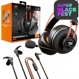 VINCHA COUGAR HAVOC CGR-300H850H (2 EN 1 AURICULARES Y VINCHA)