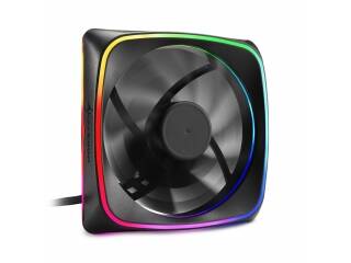 Fan Cooler Ventilador Sharkoon Shark Light Rgb 120mm 20 Leds