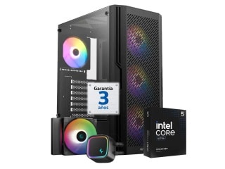 PC Gamer INTEL Core Ultra 5 245KF (14 Núcleos) - Rtx 5060 8Gb - RAM 32Gb RGB - 1Tb - Windows 11 Pro
