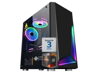 PC Gamer AMD Ryzen 7 5700G RAM 32Gb Ddr4 Ssd Nvme 1Tb Video Rx Radeon 2Gb Hdmi Wifi Bt Windows 11 64bit