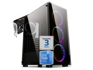 PC Gamer INTEL Core i5 14400F 16Gb Ddr5 Ssd Nvme 1Tb Video Amd Radeon Rx 580 8Gb Gddr5 Wifi Bt W11 3 Años Garantía
