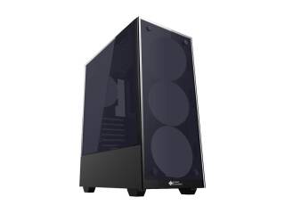 Gabinete Gamer SHOT GAMING 8012 Atx Con Frente y Lateral De Vidrio Templado