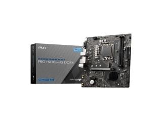 Motherboard MSI H610M-S PRO Lga Socket S1700 Para Intel 12va 13va y 14va Generación