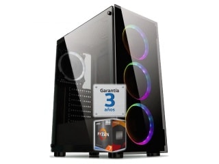 PC Gamer AMD Ryzen 7 5700G RAM 64Gb Ddr4 Ssd Nvme 2Tb Video Rx Radeon 2Gb Hdmi Wifi Bt Windows 11 64bit