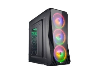 Gabinete Gamer Shot Gaming FA3148 Rgb Atx Con Frontal de Acrilico