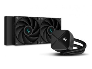 Water Cooler Liquida DEEPCOOL LS520S Zero Dark 240mm Para Intel y Amd