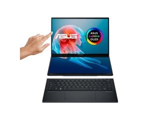 Notebook ASUS Zenbook Duo UX8406 Intel Ultra 9 285H 16 Core - 32Gb - Ssd 1Tb - Pantalla 14" 3K Tactil Oled 120Hz - W11