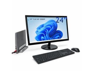 Combo Notebook Dell Latitude 5410 Core i7 - 16Gb - 256Gb - Pantalla 13.3" - W11 Pro - Monitor 24 Full HD