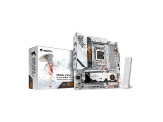 Motherboard GIGABYTE B850M A ELITE WIFI7 ICE-P Am5 Amd Ryzen Wifi7 Usb4 Bluetooth
