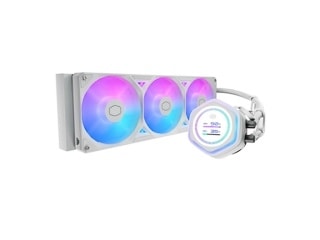 Water Cooler Cpu COOLER MASTER ML 360 Atmos II LCD White Intel LGA 1851 Amd Am5