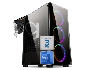 PC Gamer INTEL Core i7 14700F - Video Rx 9060xt 16Gb - RAM 64Gb - 2Tb - Windows 11 Pro - 3 Años Garantía