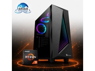 PC Gamer AMD Ryzen 3 5300G - RAM 8Gb - Ssd 256Gb - Video AMD Radeon Vega 6 - Wifi/Bt Windows 11 Pro