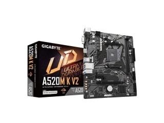 Motherboard GIGABYTE A520M K V2 Hdmi Vga Socket Am4 Ddr4