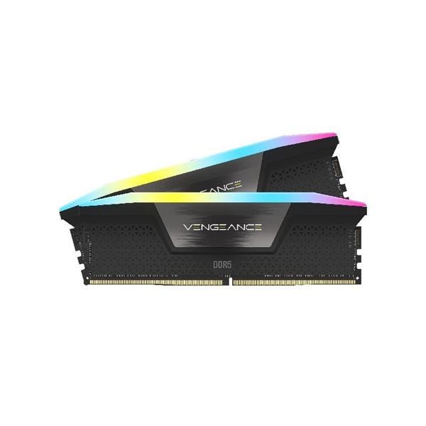 Outlet - Memoria Ram Corsair Vengeance Rgb Black 32gb (2x16gb) 5200 Mhz Cl40 Ddr5