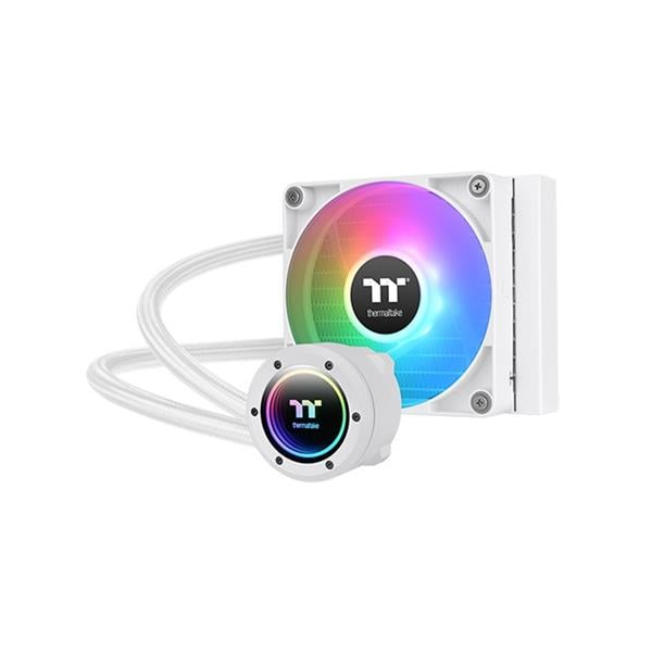 Cpu Water Cooler 120mm Thermaltake Th120 Aio V2 Snow Sync Argb