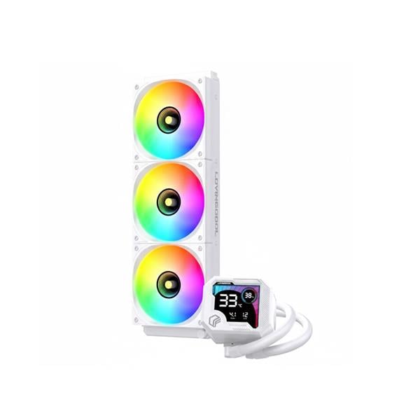 Cpu Water Cooler Lovingcool 360mm Ak-W360-03 - Argb - White