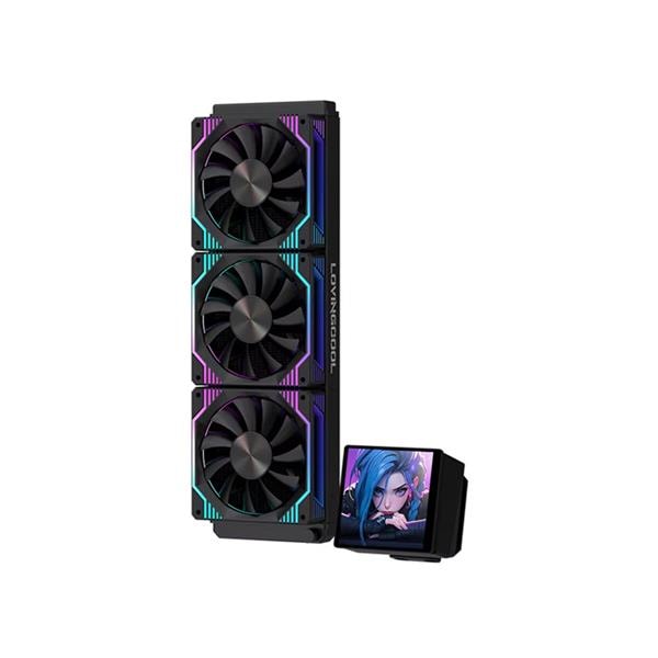 Cpu Water Cooler Lovingcool 360mm Dp-B360-01 - Argb - Black