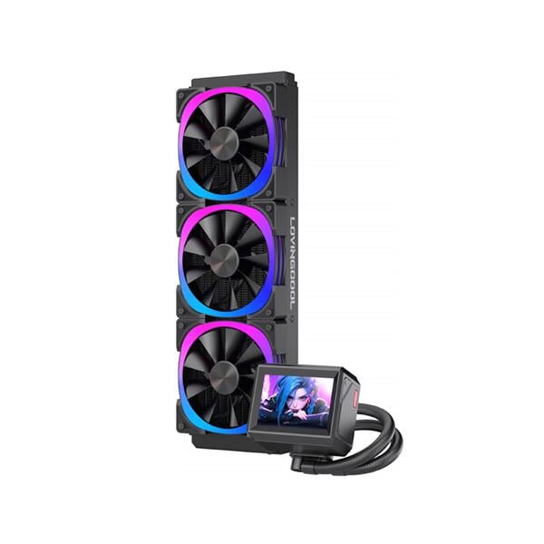 Cpu Water Cooler Lovingcool 360mm Dp-B360-02 - Argb - Black