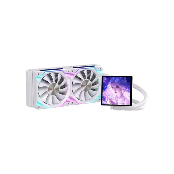 Cpu Water Cooler Lovingcool 240mm Dp-W240-01 - Argb- White