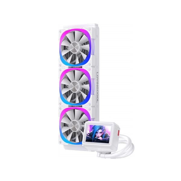 Cpu Water Cooler Lovingcool 360mm Dp-W360-02 - Argb - White