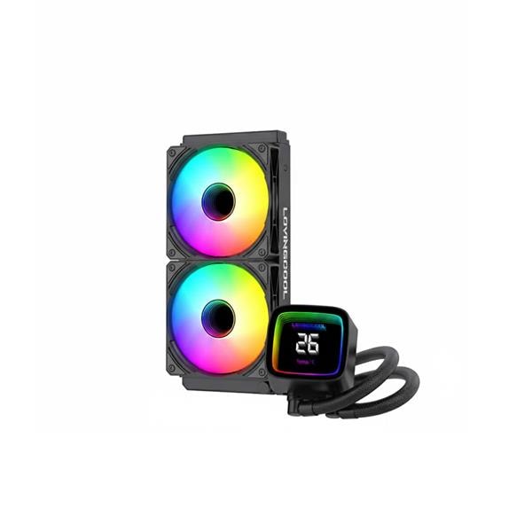 Cpu Water Cooler Lovingcool 240mm Hk-B240-02 - Argb - Black