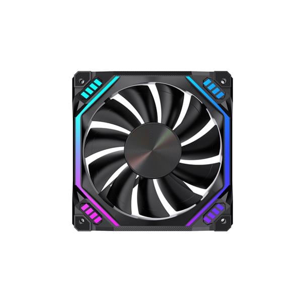 Fan Cooler 120mm Lovingcool Jh-120-Cd Pwm Argb - Black