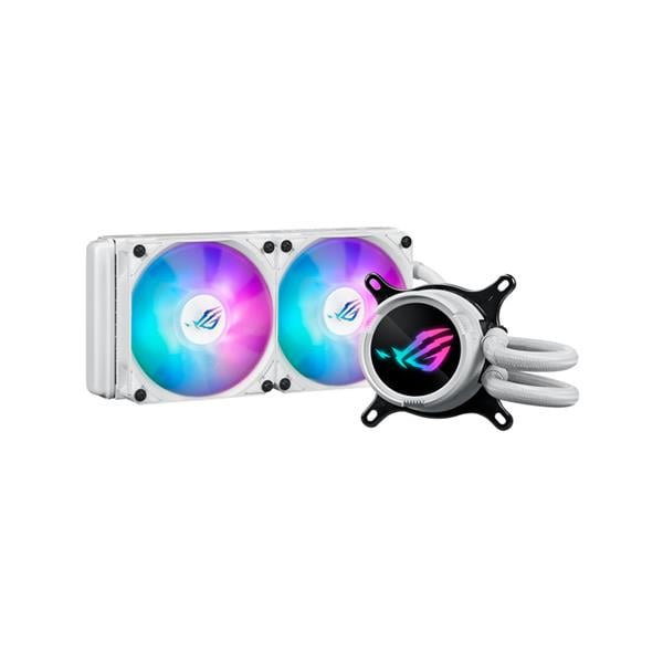 Cpu Water Cooler 240mm Asus Rog Strix Lc Iii 240 Argb White